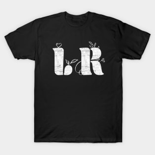 Left and Right Botanical Trees Vintage T-Shirt